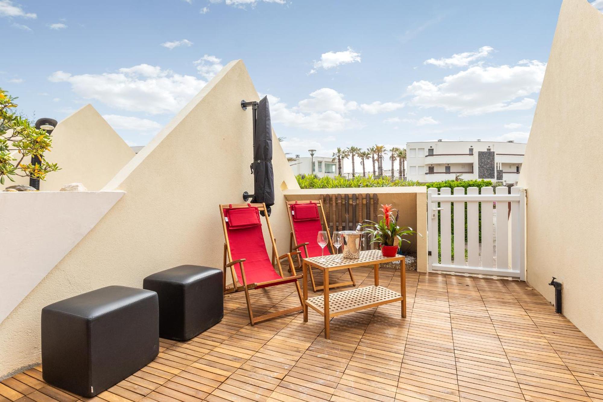 Bambou Heliopolis Apartment Agde Exterior photo